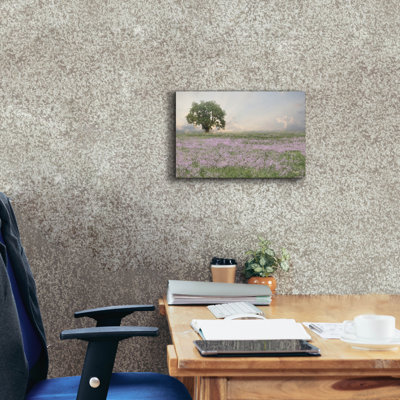  «Wildflower Field» par Lori Deiter, art mural sur toile, 18 po x 12 po
