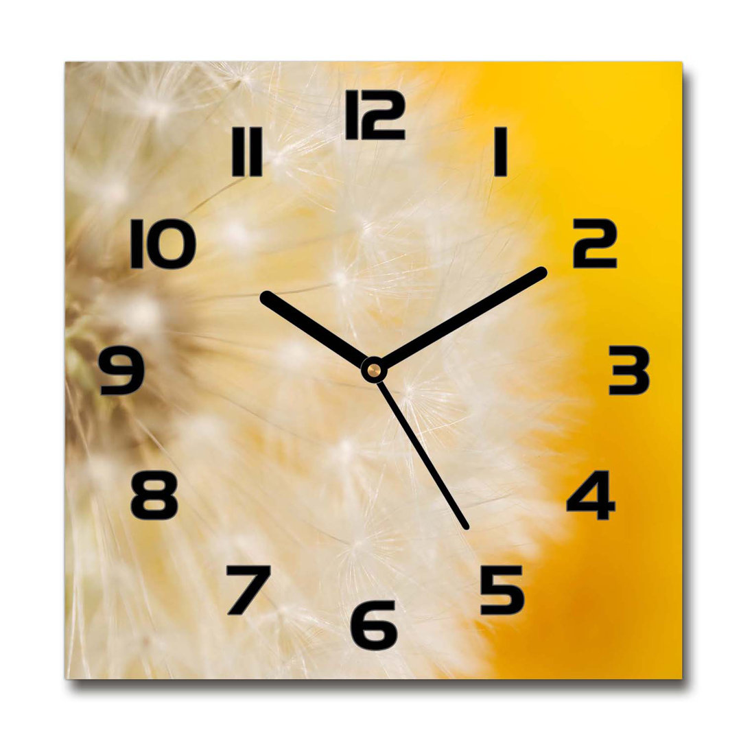 Analoge Wanduhr Dandelion 60 cm Geräuschlos