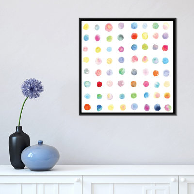 «Watercolor Dots» par Stephanie Corfee, impression sur toile
