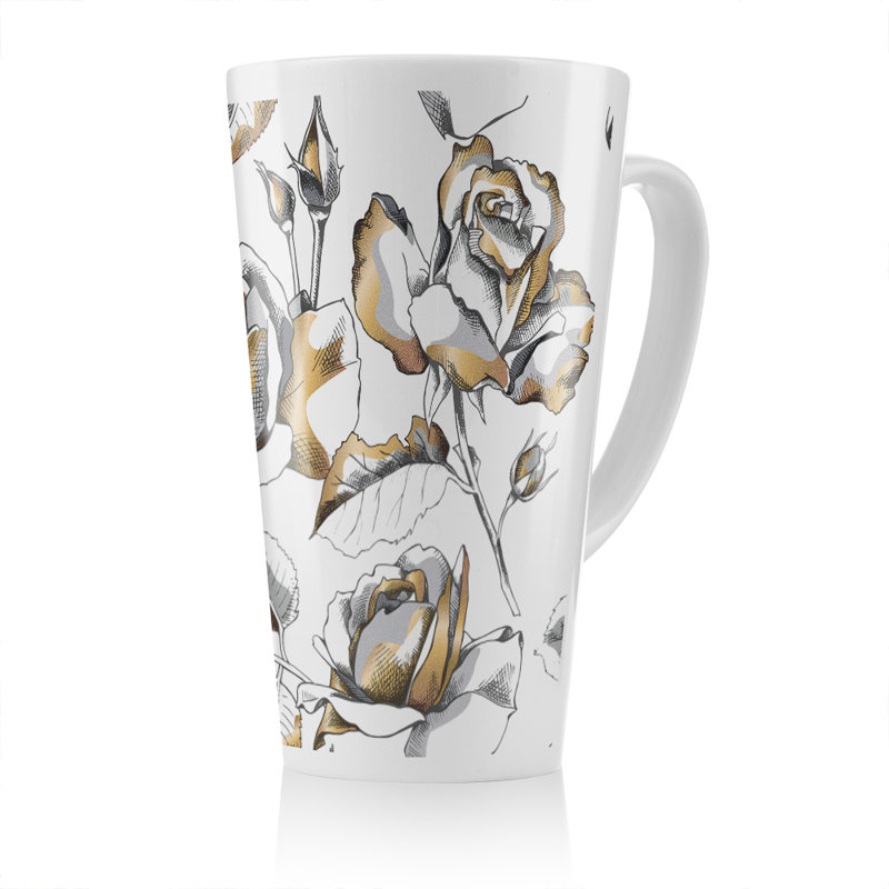 Roses Latte Mug