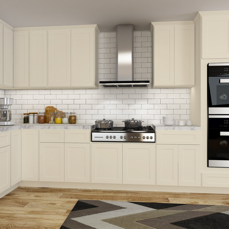 Armoire de cuisine en contreplaqué avec tiroir 27 po Brendan