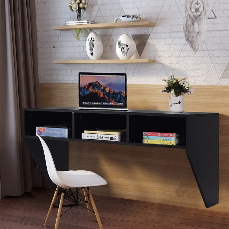 Fowz Floating Desk, Black
