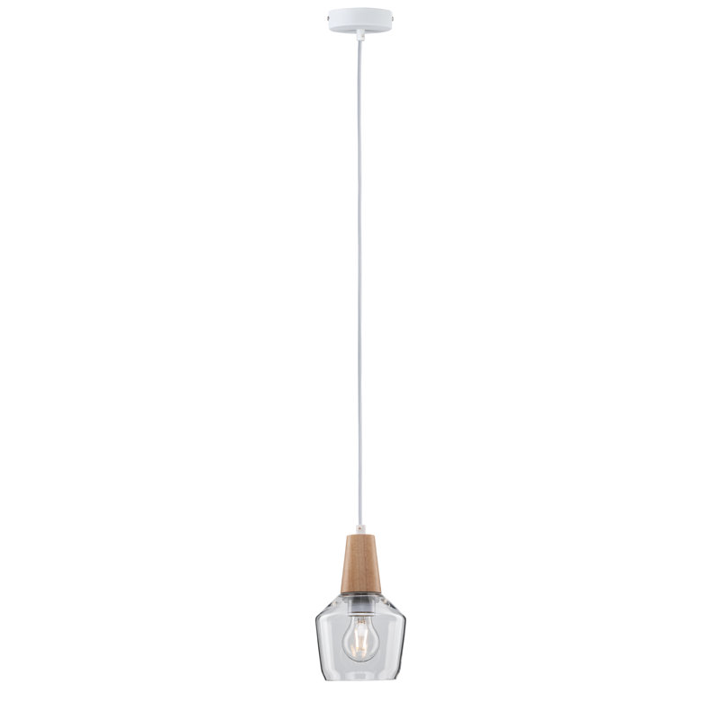 Bushman 1 - Light Natural Teardrop Pendant