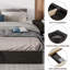 Base de lit plateforme avec rangement Lift Up-16205067-16205111