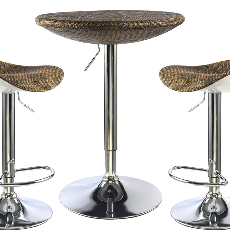 Lucas Round Metal Base Dining Table