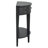 Modern Curved Console Table Sofa Table With 3 Drawers And 1 Shelf For Hallway, Entryway, Living Room-1046422399