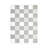 Large Dining Room Rugs 10x13 Plaid Printed Accent Carpet, Non-Slip Contemporary Geometric Indoor Mat, Easy Cleaning Low Pile Floor Cover for Bedroom, Living Room, Kitchen, Grey-1353218127