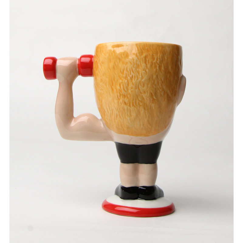Tasse en porcelaine fine pour entraîneur personnel