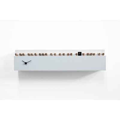 Nadia Wood Wall Clock