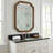 Solid Wood Frame Rounded Corner Decorative Mirror-433494039-433494044