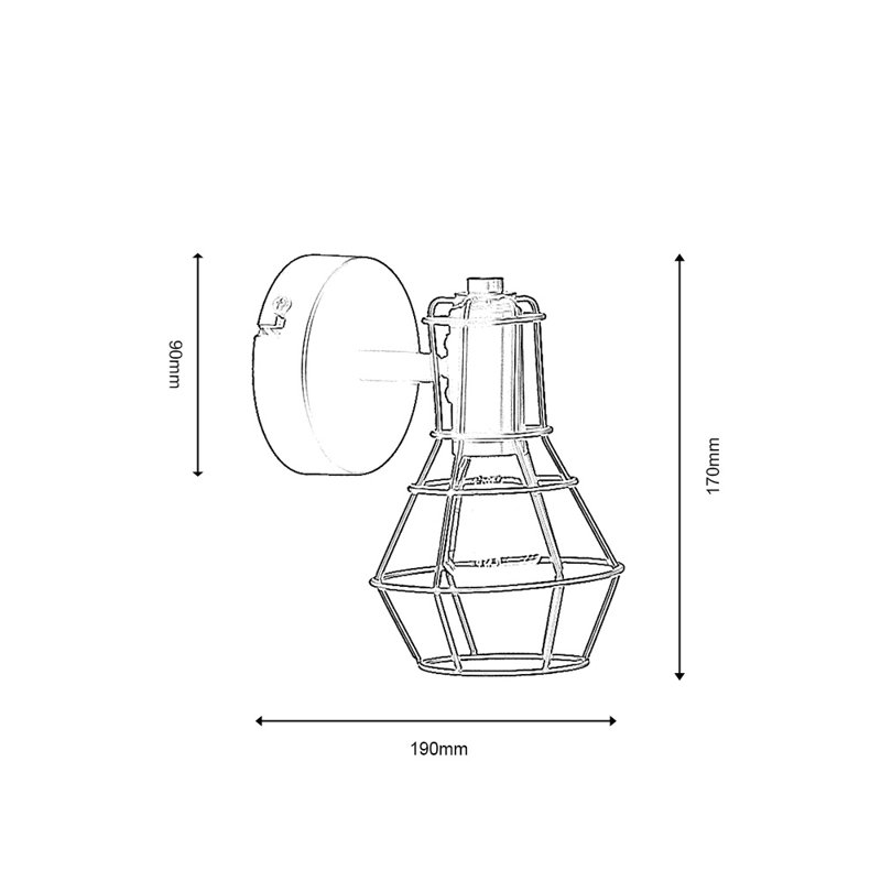 Stringer Armed Sconce