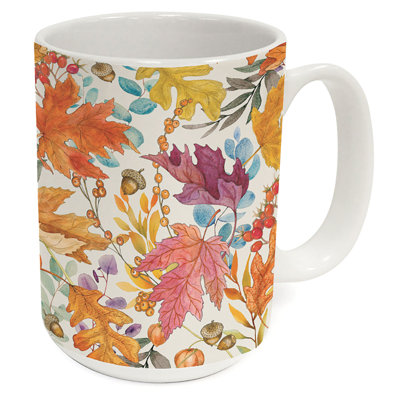 15 oz. Tasse décorative en céramique