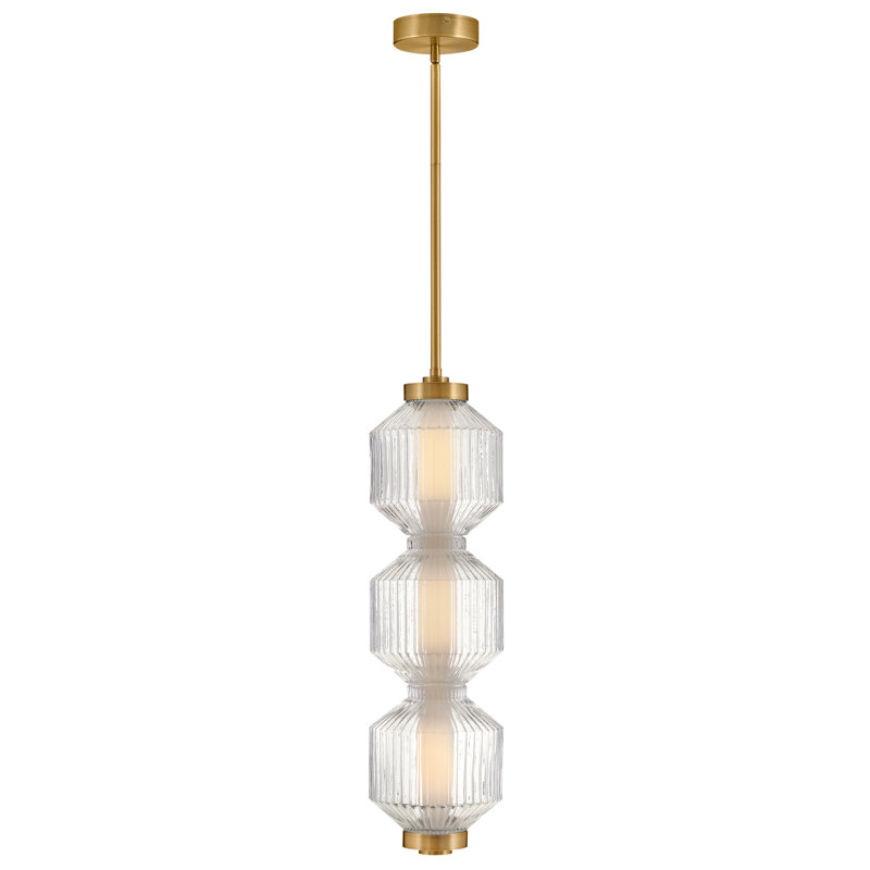 1 - Ligh Cylinder Geometric LED Pendant