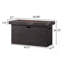 Foyer rectangulaire Mgo - 50 000 BTU