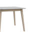 Table de salle à manger Du Cap avec plateau en bois massif