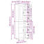 Tamoor Manufactured Wood Wardrobe-2135957679