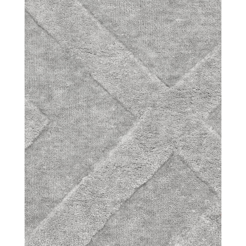 Arlo Area Rug in Light Gray, Rectangle 5' x 8'
