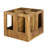 4 Slot Solid Wood Yoga Mat Rack