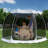 Screen House Tent Pop-Up, Portable Screen Room Canopy Instant Screen Tent with Carry Bag-96796240
