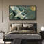 «Crane Heron Bird Elegant Cranes in Flight Birds», reproduction d'art moderne sur toile extra large-108480908-108480910-111666123