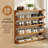 5-tier Wood-grain Finish Shoe Rack Multi-tier Independent Storage Shelves Easy Assembly