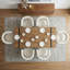 7-Piece Industrial Rectangular Dining Set For 6