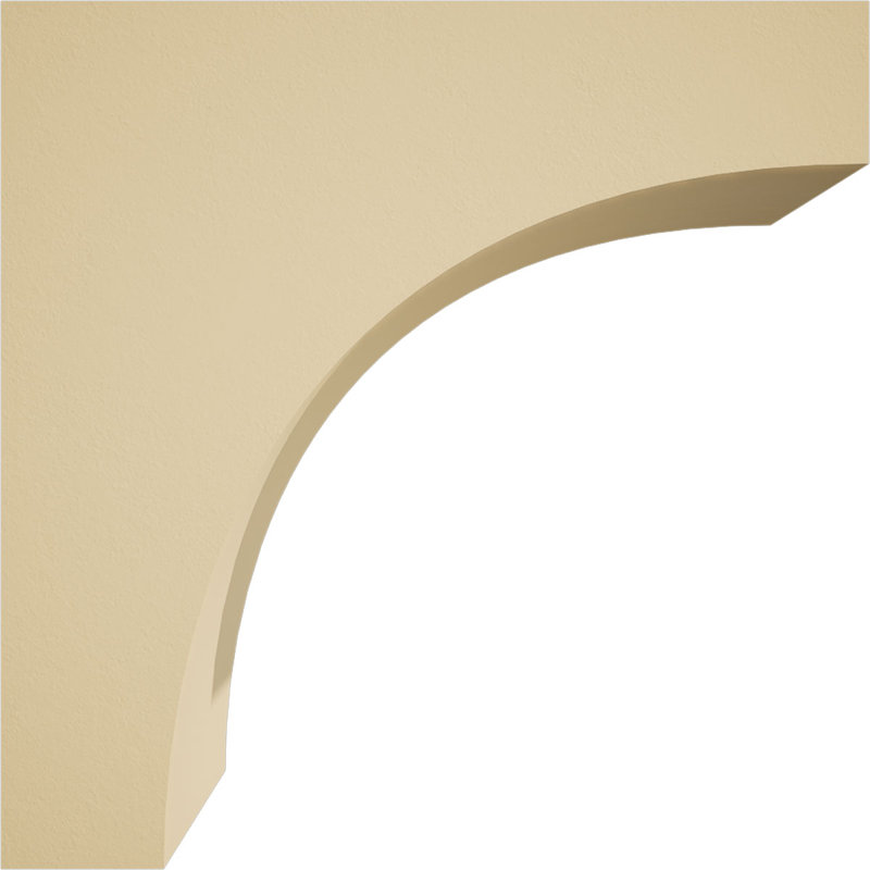 Corbeau en uréthane Huntington Signature, brun clair apprêté, H 8 po x l 5,5 po x P 8 po