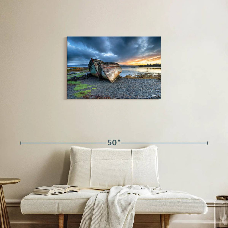 Mehar Isle Of Mull Shipwreck, 20" H x 30" W