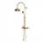 Unlacquered Satin Brass selected