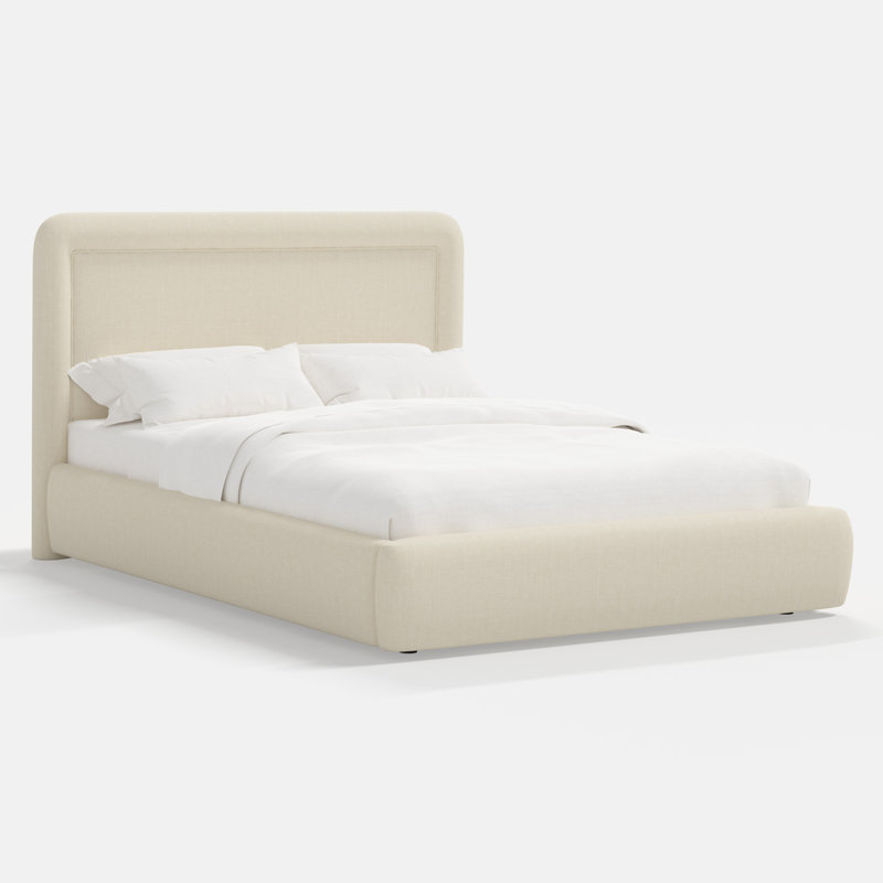 Stoffer Home x Cloth and Co. Marisa Bed, Relaxed Linen Cream, California King