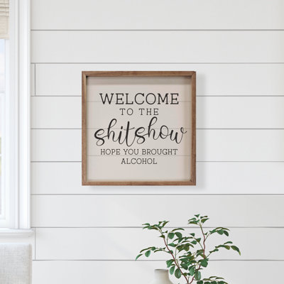 Welcome To The Shitshow White