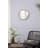 19.7" Circle Wall Mirror With Wooden Frame-1614302797
