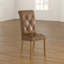 Lipan Tufted Upholstered Faux Leather Parsons Chair
