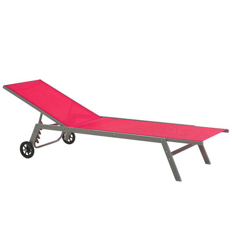 Heidimarie 198cm Long Reclining Single Sun Lounger