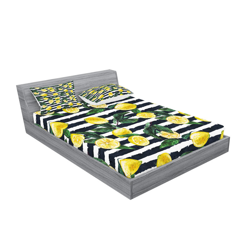 Ensemble de taie décorative et coussin décoratif moderne Ambesonne, indigo vert forêt