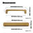 Classical Cabinet Bar Pull With Backplate(G020)-119977124-119977125