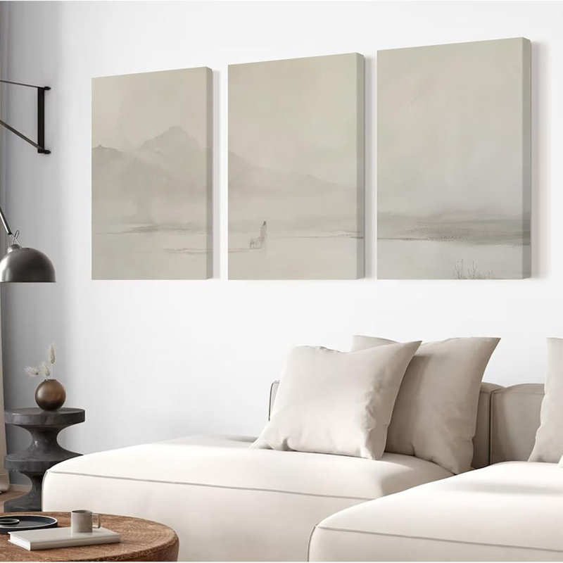 3 Piece Wrapped Canvas Wall Art