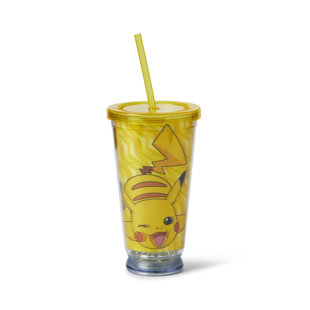 Tasse de gobelet Pokémon Pikachu - 18 oz sans BPA avec lumières DEL