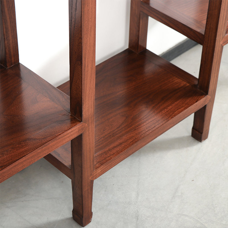 Console de style rustique rétro, H 41,34 po x l 82,68 po x P 12,99 po