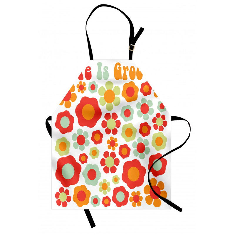 Floral Bib Apron