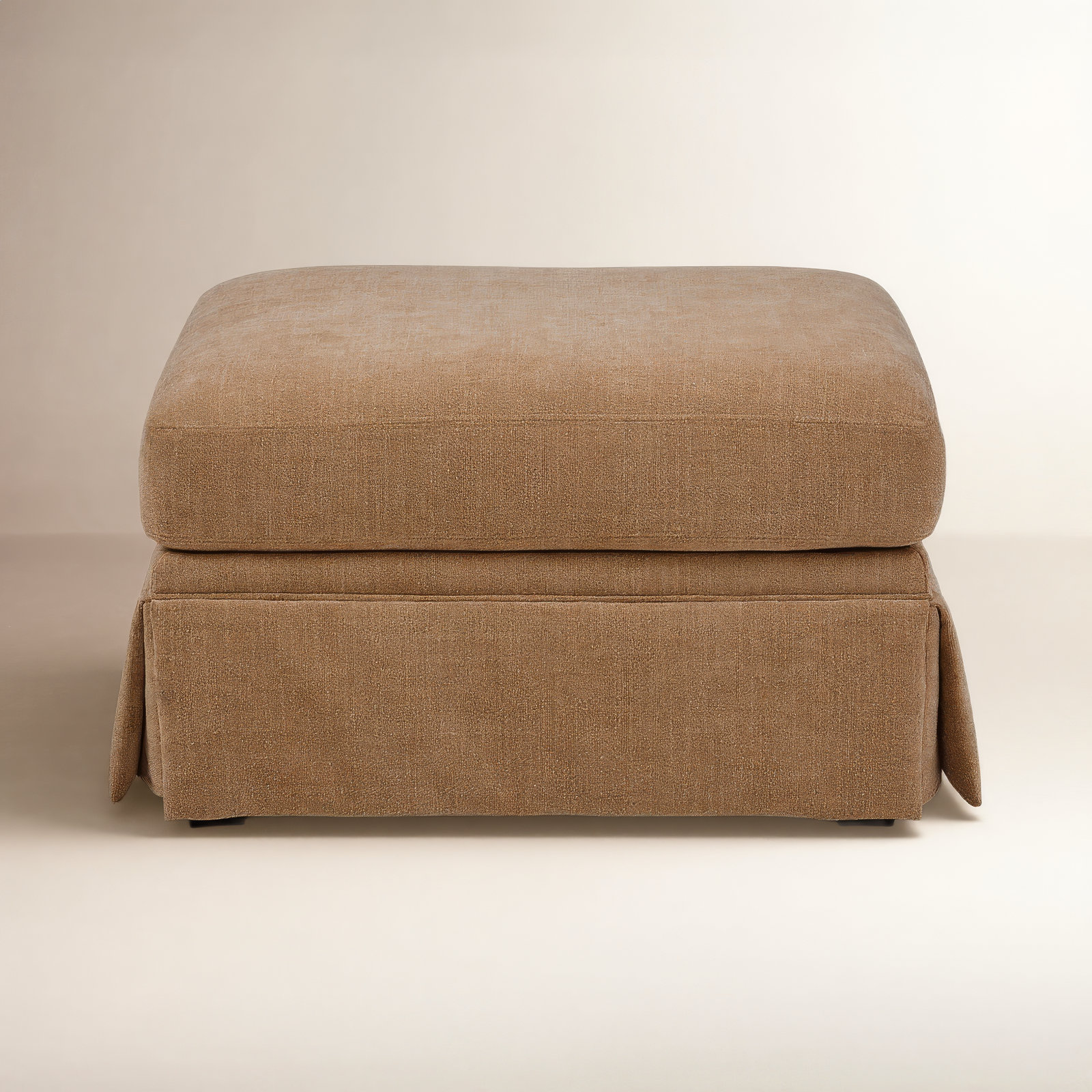 Reggio 31" Ottoman, Tan