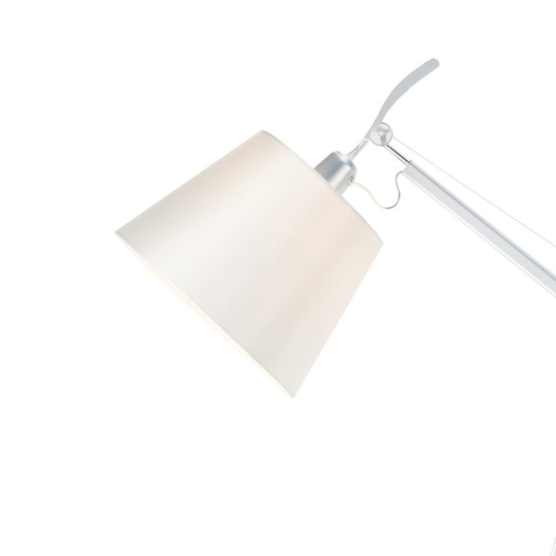 Dankfried 165cm Silver Swing Arm Floor Lamp