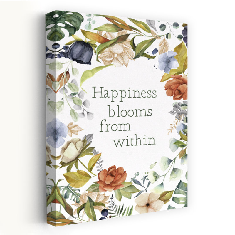 «Happiness Blooms From intérieur», art floral contemporain, H 60 po x l 40 po