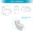 Rosefray GPF Elongated One-Piece Toilet (Seat Included)
