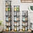 360° Rotating Bookcase, Storage And Display Spinning Corner Bookshelf For Home Office And Living Room-1453556998-1453556999