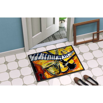 Goolsby Non-Slip Outdoor Doormat