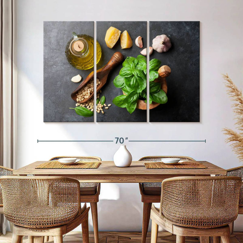 Yarlin Making Pesto, 32" H x 50" W