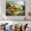 Rainbow Over The Cottage Garden I - Rainbow Wall Art