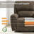 26.4" Seat Width Power Recliner Chair with USB & Type C Charge Ports, Fabric-2033049213