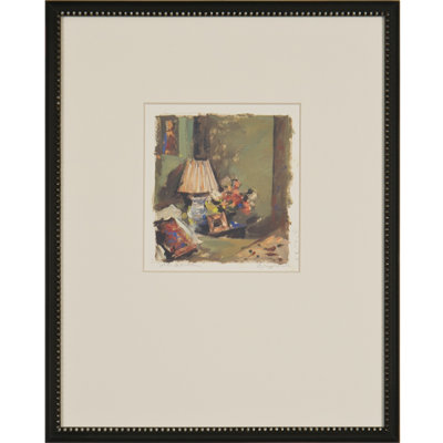 Jade Bedroom Print by Daughdrill